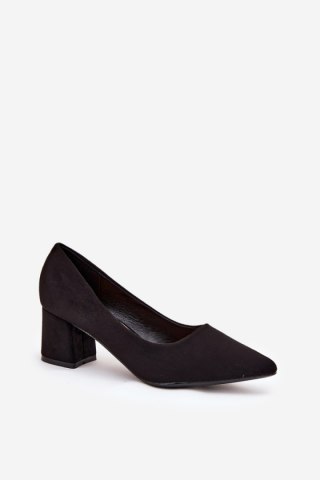 Czółenka Model Merinette KJ-10 Black - Step in style