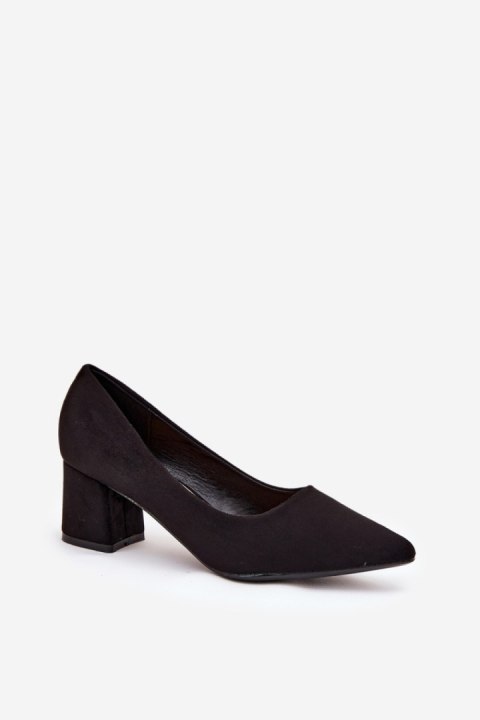 Czółenka Model Merinette KJ-10 Black - Step in style