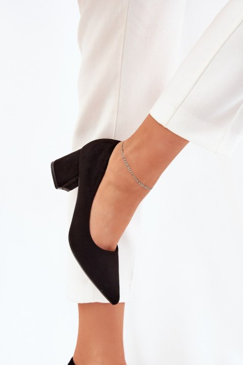 Czółenka Model Merinette KJ-10 Black - Step in style