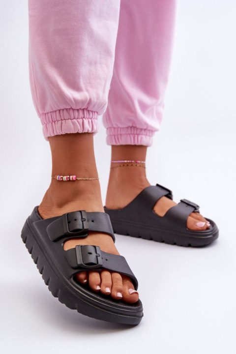 Sandał Klapki Model Melorea 24SD97-5610 Black - Step in style