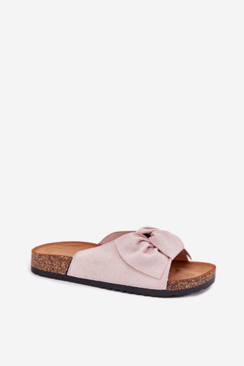 Sandał Klapki Model Seressa WD293 Light Pink - Step in style