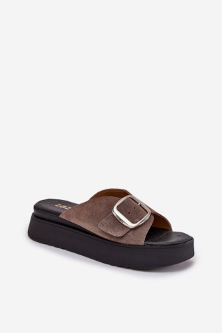 Sandał Klapki Model Zazoo 3019 Brown - Step in style