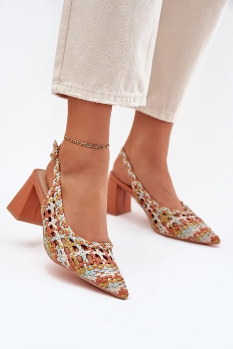 Sandały Model Ebina C-224 Multicolor Yellow - Step in style