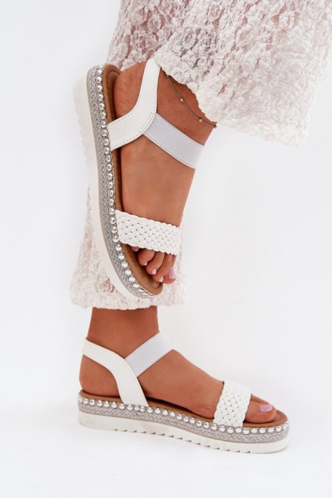 Sandały Model Velara 9695-PL White - Step in style