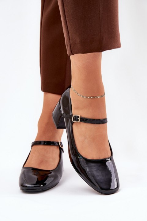 Czółenka Model Savilae 77-554 Black - Step in style