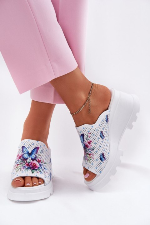 Sandał Klapki Model Artiker 56C0428 White - Step in style