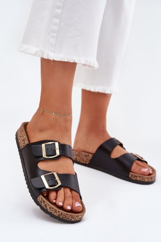 Sandał Klapki Model Iskira 25SD21-8323 Black - Step in style