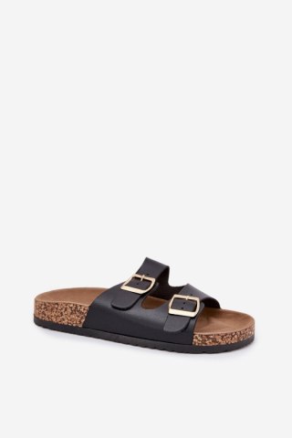 Sandał Klapki Model Iskira 25SD21-8323 Black - Step in style