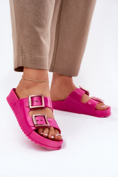 Sandał Klapki Model Zaxy NN285093 Fuksja - Step in style