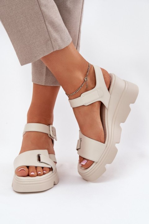 Sandały Model Artiker 54C1624 Beige - Step in style