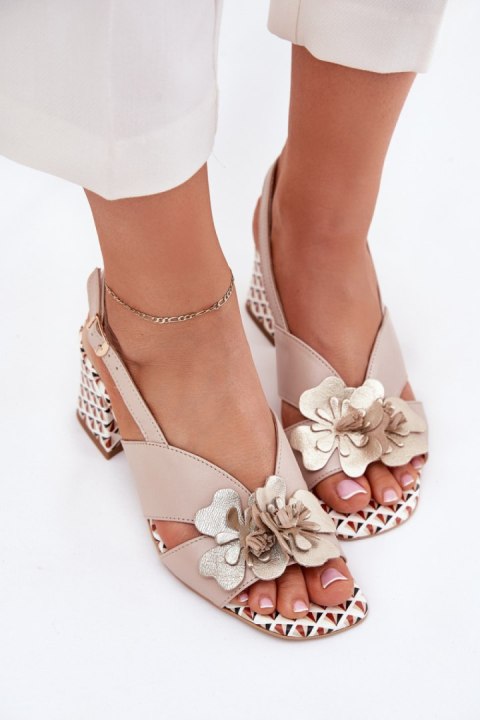 Sandały Model Laura Messi 2950 Beige - Step in style