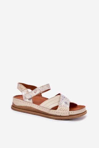 Sandały Model Maciejka L7064-37 Ecru - Step in style