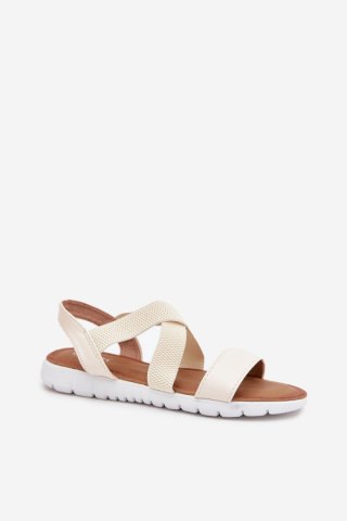 Sandały Model Norina 9697-PL Light Beige - Step in style