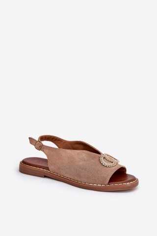 Sandały Model Ralisses A8228 Dark Beige - Step in style