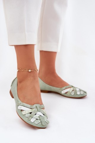 Baleriny Model Maciejka 01358-50 Mint - Step in style