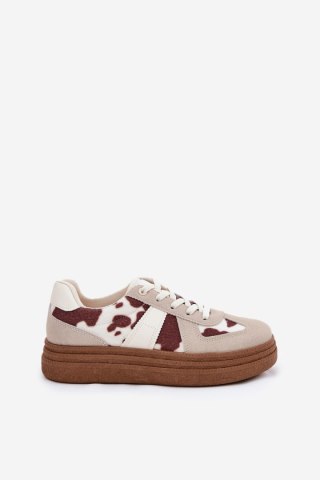 Buty Sportowe Model Lincidi 7590 Beige - Step in style