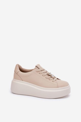 Buty Sportowe Model Vinceza 39922 Beige - Step in style