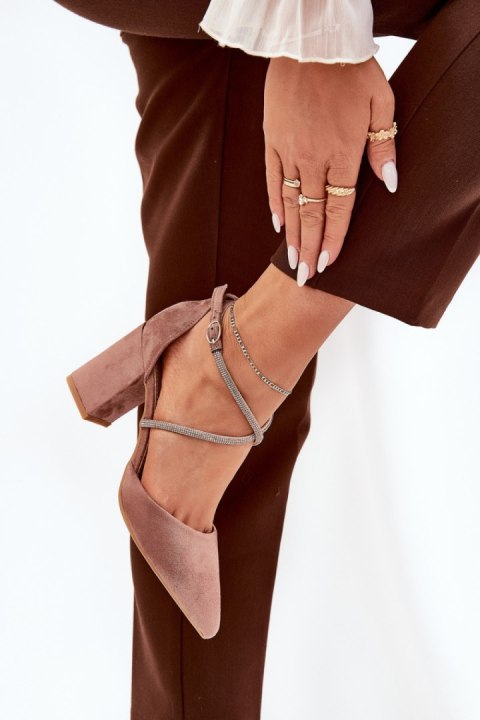 Czółenka Model Verithas LY-9306-2 Nude - Step in style