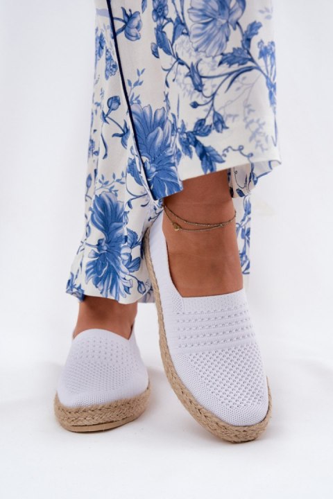 Espadryle Model Vinceza 13624 White - Step in style