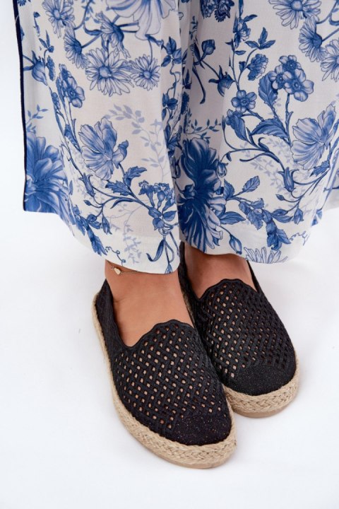 Espadryle Model Vinceza 13625 Black - Step in style