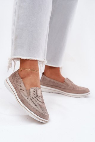 Półbuty Model Redileine 23PB17-5364 Gold - Step in style