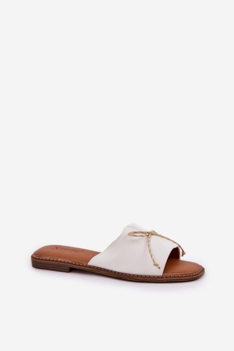 Sandał Klapki Model Deonelis M509 White - Step in style