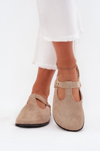 Sandał Klapki Model Lirina 98-263 Beige - Step in style