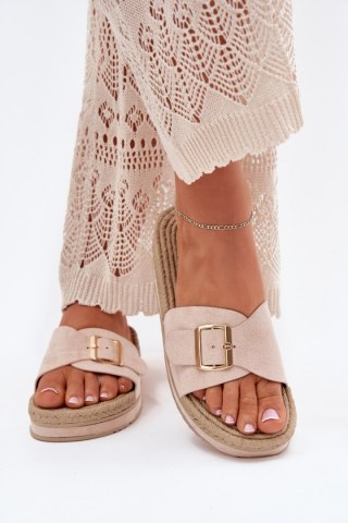 Sandał Klapki Model Selira LOLO27 Beige - Step in style