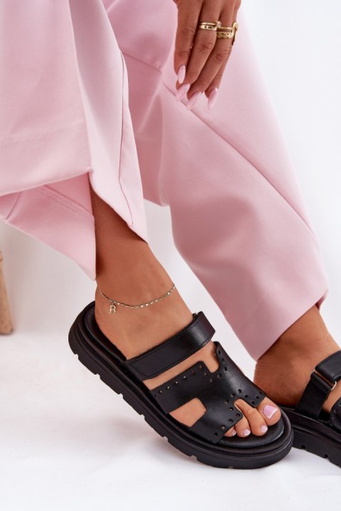 Sandał Klapki Model Zazoo 40440 Black - Step in style