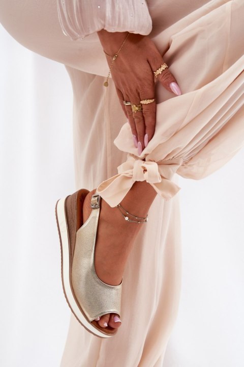 Sandały Model Artiker 56C2312 Gold - Step in style