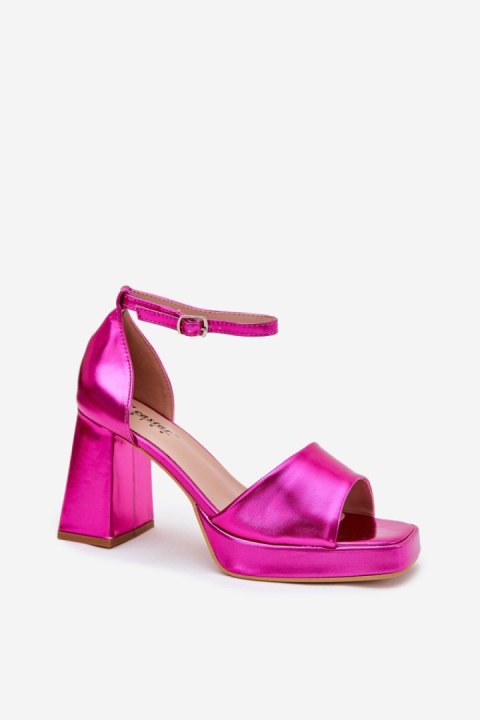 Sandały Model Marila KK54P Fuksja - Step in style
