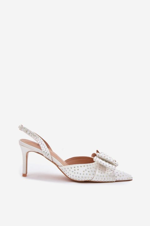 Szpilki Model Nilandriela P-1431 White - Step in style