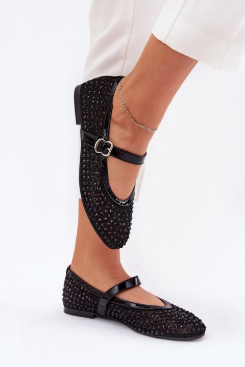 Baleriny Model Avirae JH387P Black - Step in style