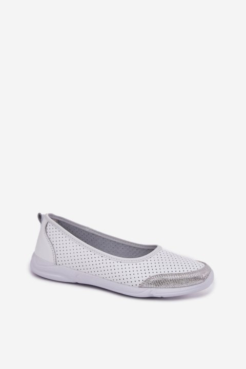 Baleriny Model Lucy 21PB32-3621 White - Step in style