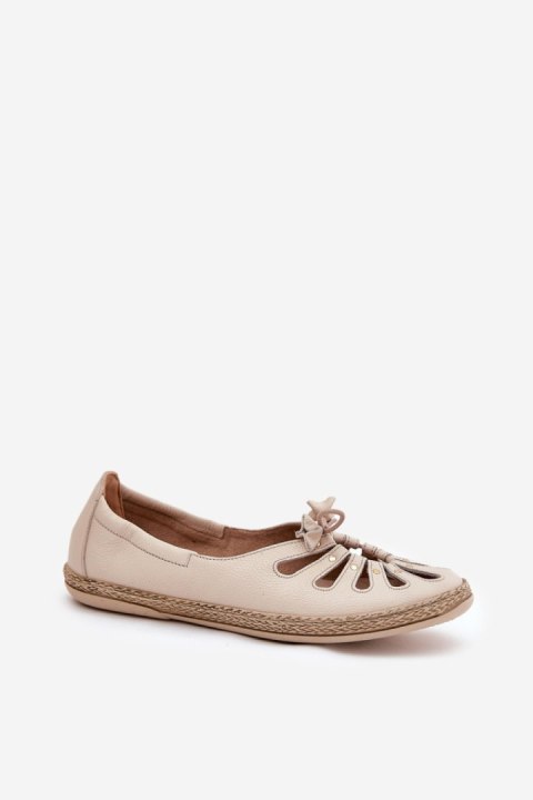 Baleriny Model Zazoo 10179 Beige - Step in style