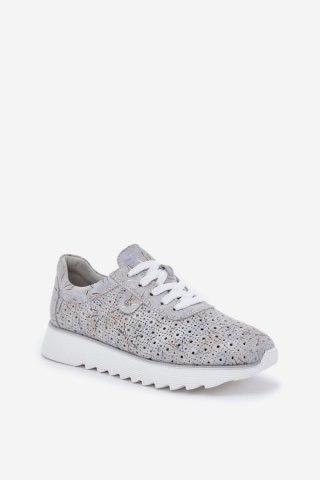 Buty Sportowe Model DA LR51-635 Silver - Step in style