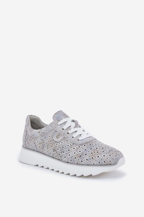 Buty Sportowe Model DA LR51-635 Silver - Step in style