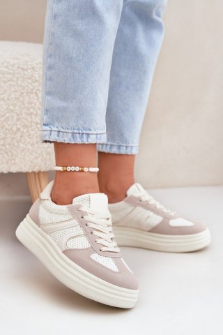 Buty Sportowe Model Lesida 8912 Beige - Step in style