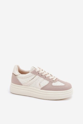 Buty Sportowe Model Lesida 8912 Beige - Step in style
