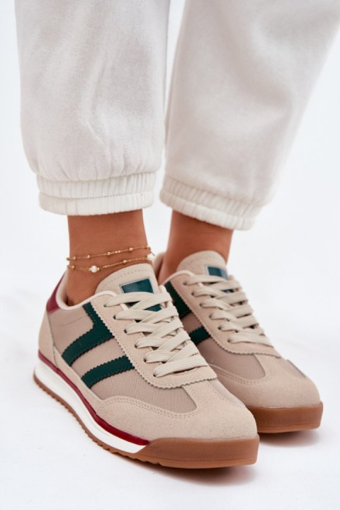 Buty Sportowe Model Rulaana C3083 Dark beige - Step in style