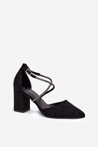 Czółenka Model Verithas LY-9306-1 Black - Step in style