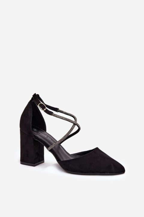 Czółenka Model Verithas LY-9306-1 Black - Step in style