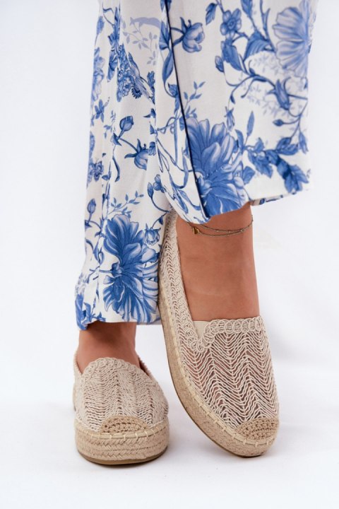 Espadryle Model Vinceza 17392 Beige - Step in style