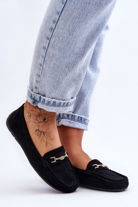 Mokasyny Model Corinell FT247 Black - Step in style