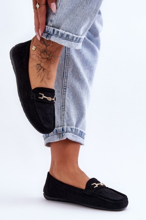 Mokasyny Model Corinell FT247 Black - Step in style