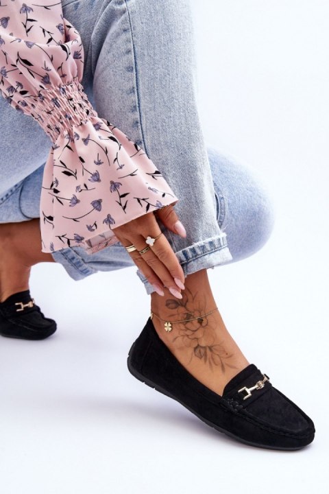 Mokasyny Model Corinell FT247 Black - Step in style