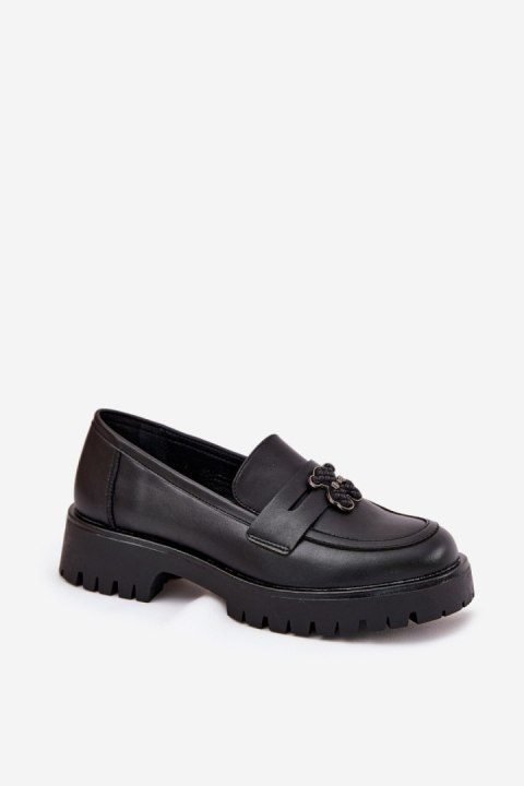 Mokasyny Model Vinceza 18109 Black - Step in style