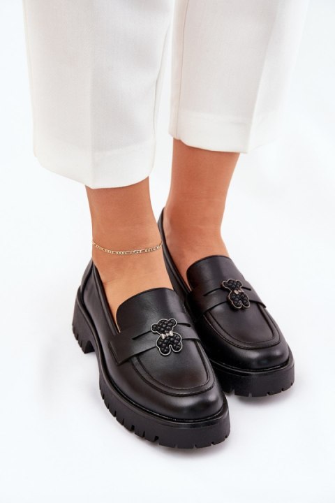 Mokasyny Model Vinceza 18109 Black - Step in style