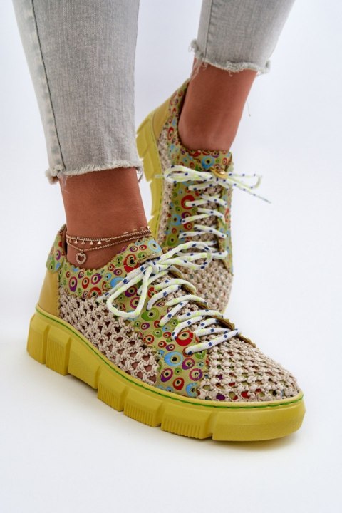 Półbuty Model Maciejka 05850-09 Limonka - Step in style