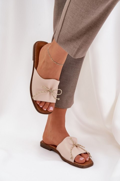 Sandał Klapki Model Deonelis M509 Beige - Step in style